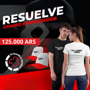 Combo Emprendedor: Remera Personalizada + Gorra Trucker